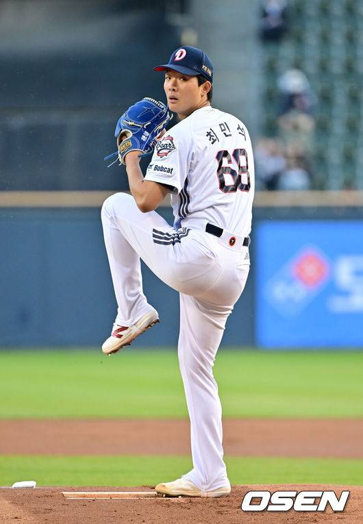 OSEN=박준형 기자] 두산 최민석 2026.04.08  / soul1014@osen.co.kr