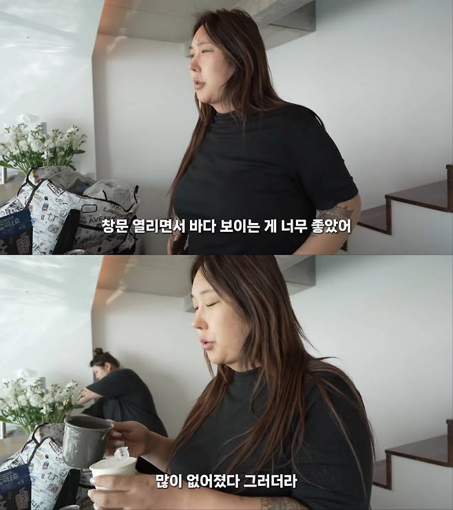 풍자 유튜브 채널 영상 캡처, 친구들과 풀빌라 여행