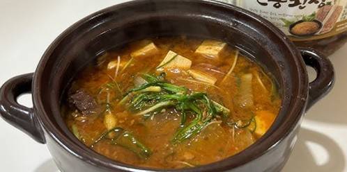 달래 된장찌개 [유튜브 캡처]
