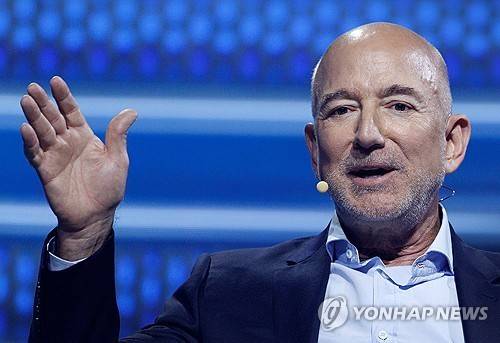 제프 베이조스 [연합뉴스 자료사진. 재판매 및 DB 금지]