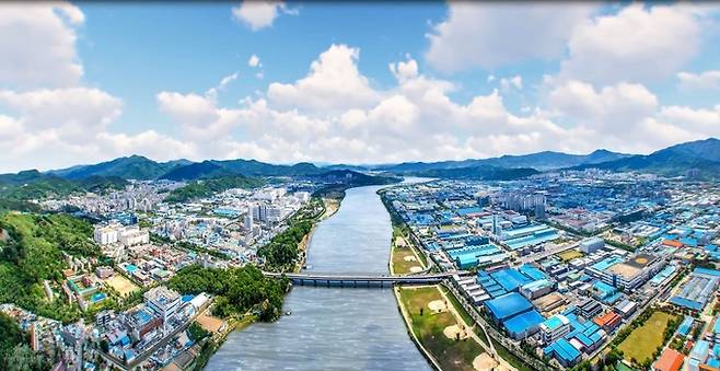 ▲ 구미산단 전경.