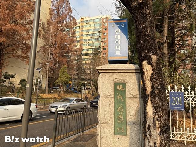 압구정3구역 재건축사업지인 현대아파트 6·7차 전경./사진=정지수 기자