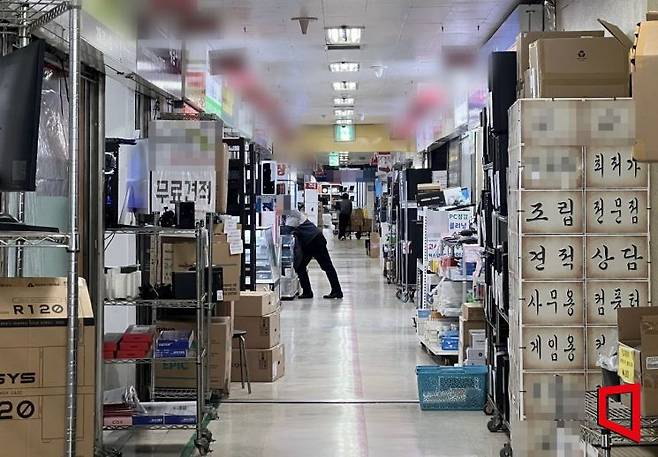 지난달 3일 서울 용산구 선인상가. 이은서 기자