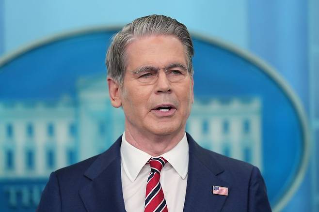 스콧 베선트 미국 재무장관.AP뉴시스