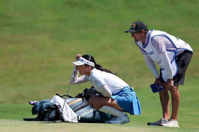 <yonhap photo-2874=""> 윤이나. AFP=연합뉴스</yonhap>