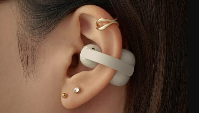 소니의 클립형 이어폰 ‘링크버즈 클립’. [씨넷]