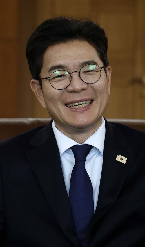 정원오 더불어민주당 서울시장 후보가 22일 서울 중구 매경미디어센터에서 매일경제와 인터뷰를 진행하고 있다. [김호영 기자]