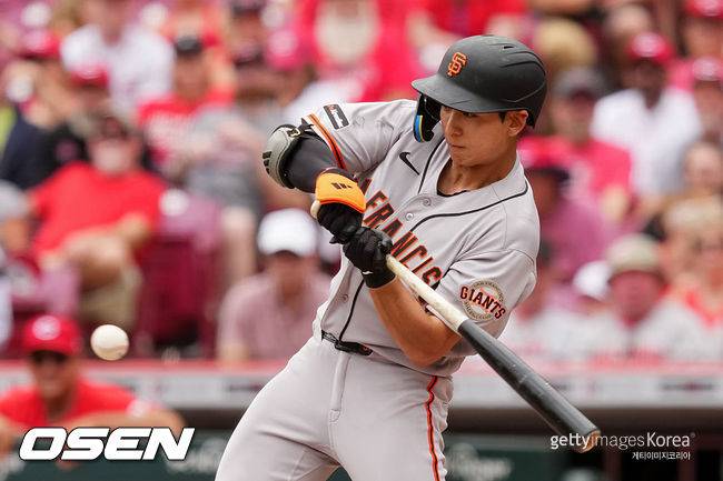 [사진] 샌프란시스코 자이언츠 이정후. ⓒGettyimages(무단전재 및 재배포 금지)