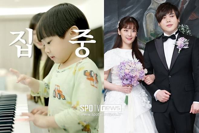 ▲ 그룹 H.O.T 문희준의 둘째 아들이 예사롭지 않은 피아노 실력을 선보였다.&nbsp; ⓒ스포티비뉴스DB, 유튜브 채널 '잼이하우스'