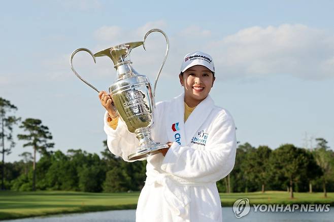 2025년 셰브론 챔피언십 우승자 사이고 마오 ]게티이미지/AFP=연합뉴스. 자료사진]