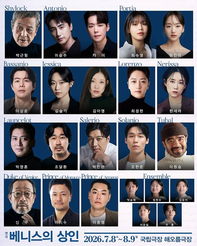 연극 '베니스의 상인' [파크컴퍼니 제공. 재판매 및 DB 금지]