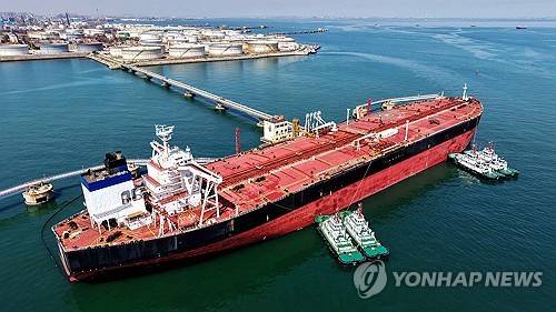중국 유조선 [AFP 연합뉴스 자료사진]