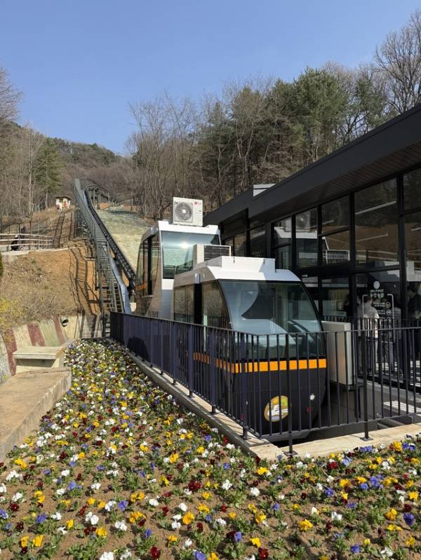 청남대 모노레일. /충북도 제공