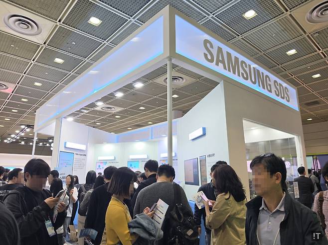 2026 월드IT쇼 삼성SDS 부스 전경 / 정종길 기자