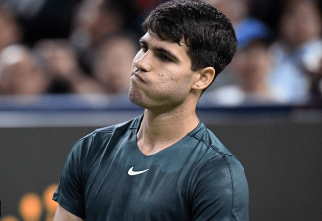 부상에 발목이 잡힌 알카라스. 스포탈