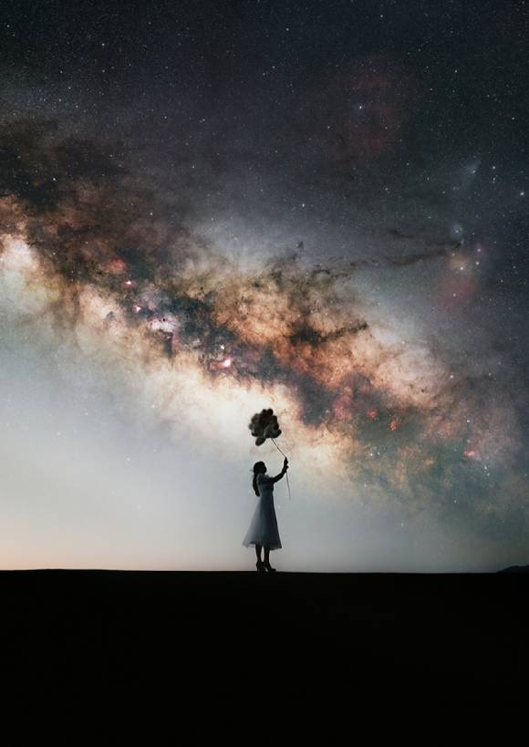 동상을 받은 '소녀의 꿈(추도현)'. [사진=천문연]