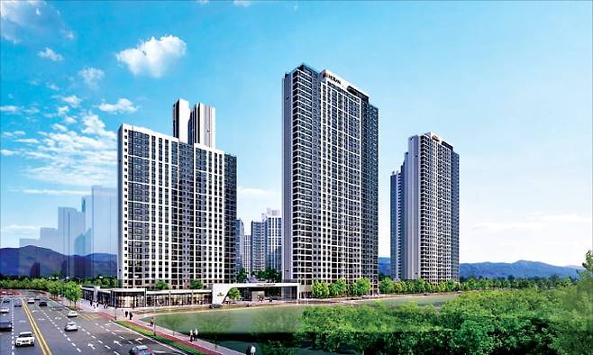 경기 김포 ‘호반써밋 풍무II’ 투시도