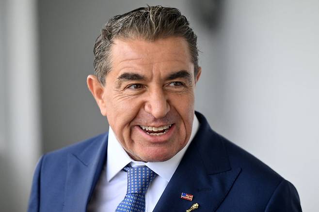 트럼프 대통령의 글로벌 파트너십 특사인 파올로 잠폴리 / 사진=AFP