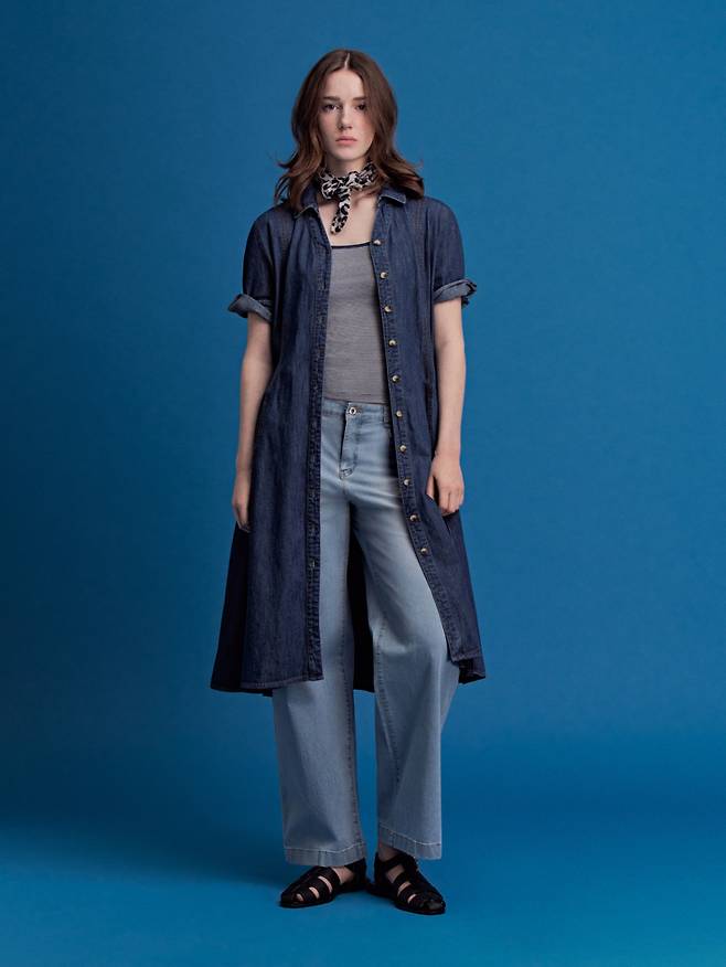 헤지스 블루 데님. 사진제공=LF