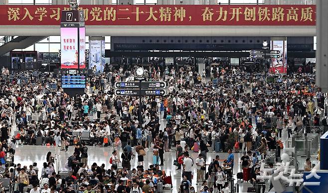 중국 항저우 동역. 항저우(중국)=황진환 기자