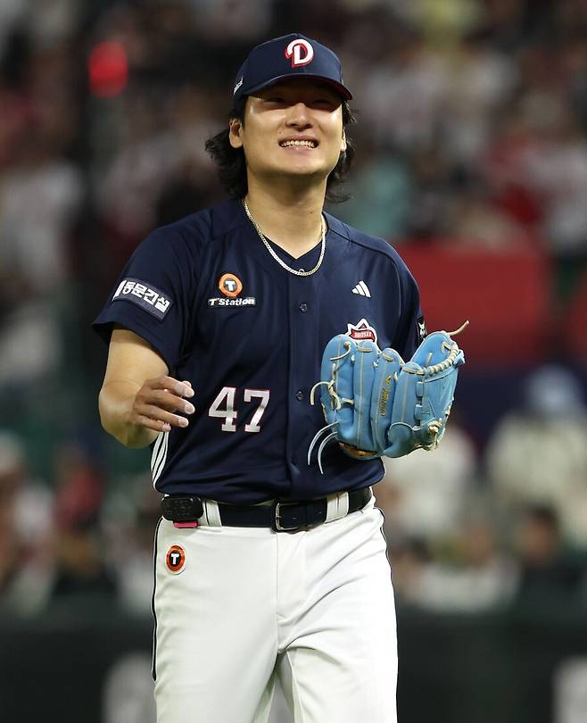 ▲ 곽빈 ⓒ두산 베어스