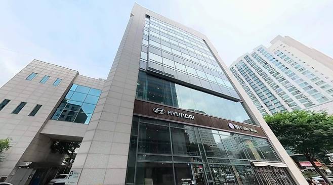 서울 강동구 현대자동차 성내 사옥  [코람코자산신탁 제공. 재판매 및 DB 금지]