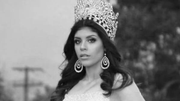 미인대회에서 우승한 고(故) 카롤리나 플로레스. 연합뉴스