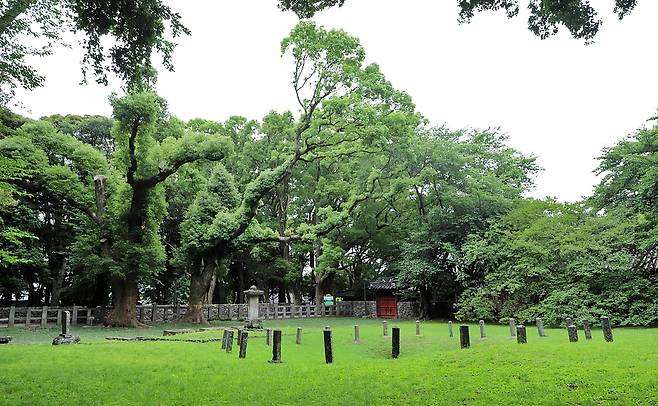 제주 삼성혈 전경. ⓒ제주의소리 자료사진