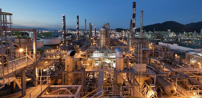 롯데케미칼 여수공장 전경./ 롯데케미칼