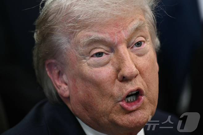 도널드 트럼프 미국 대통령. 2026.04.24. ⓒ AFP=뉴스1