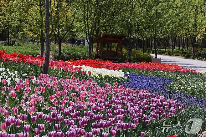 국립백두대간수목원 진입광장(한국수목원정원관리원 제공.재판매 및 DB금지)/뉴스1