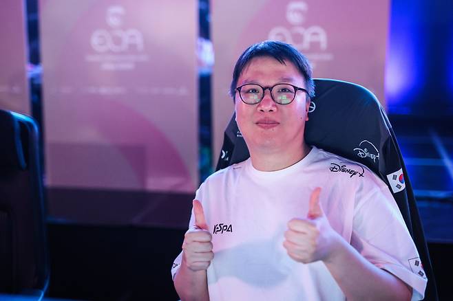 ‘더 킹 오브 파이터즈15’ 국가대표 이광노. 사진 | 한국e스포츠협회