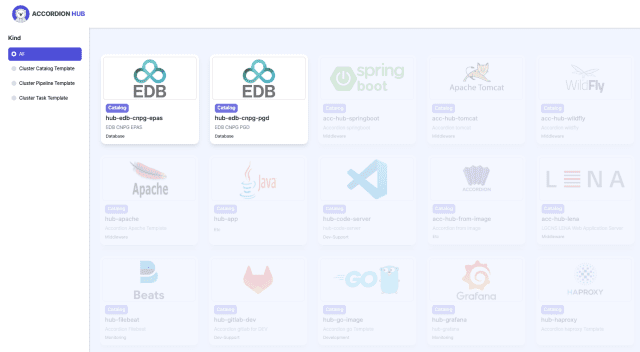EDB가 아코디언 허브에 엔터프라이즈 컨테이너 DB 솔루션을 등록했다. (사진=EDB)