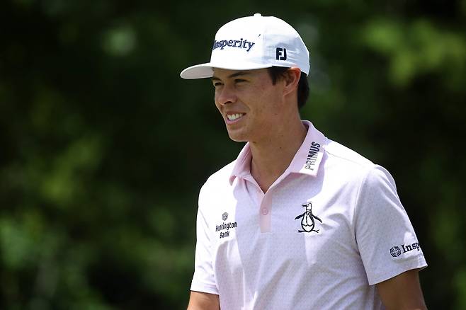 23일 미국 루이지애나주 애번데일의 TPC루이지애나 코스에서 웃고 있는 조니 키퍼. /AFP 연합뉴스