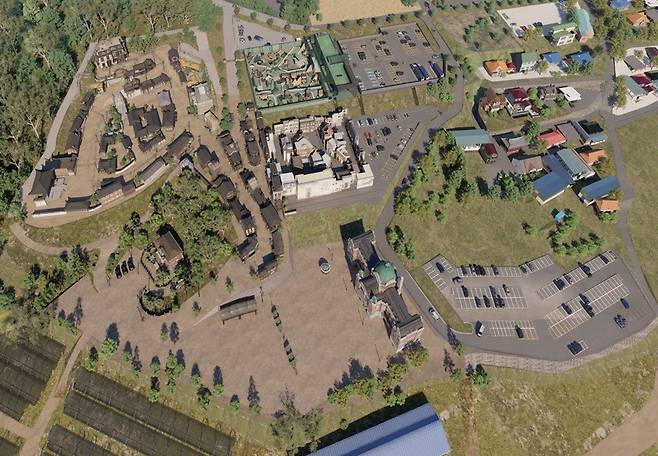 타임 스케이프 경성 조감도. 충남도 제공