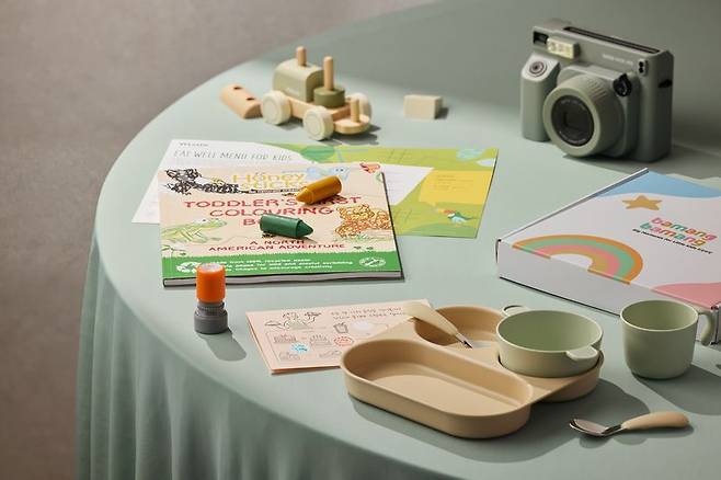 웨스틴 서울 파르나스 온테이블 어린이 맞춤형 서비스 홍보 이미지 웨스틴 서울 파르나스 제공