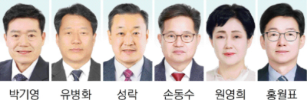 ▲ 가·나선거구 민주·국힘·무소속 가나다순