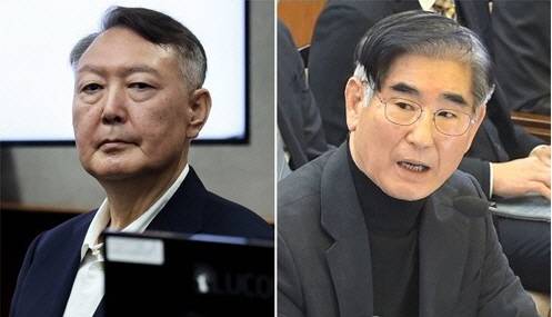 윤석열 전 대통령, 김용현 전 장관. 연합뉴스