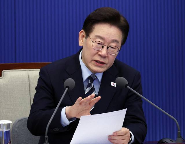 이재명 대통령. 연합뉴스