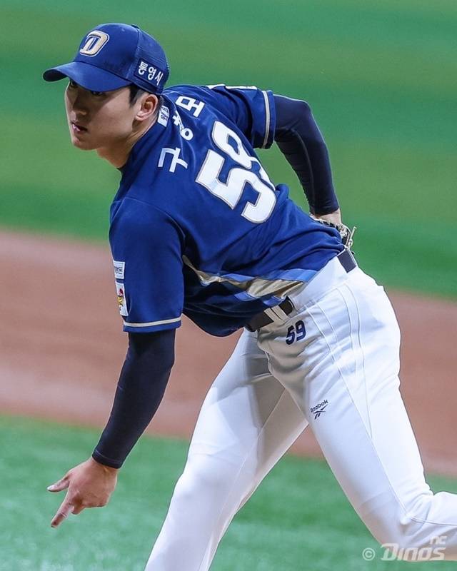 23일 키움전에서 쾌투한 구창모. 사진=NC 제공