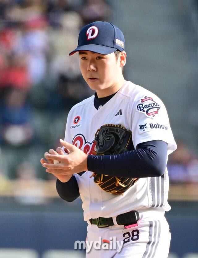 호투했지만 승리 투수가 되지 못한 최승용./마이데일리
