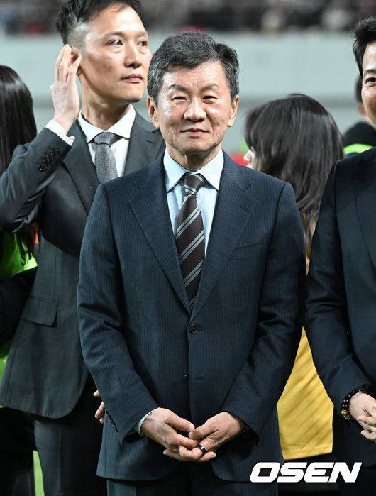 [OSEN=이대선 기자] 정몽규 회장 2025.11.18 /sunday@osen.co.kr