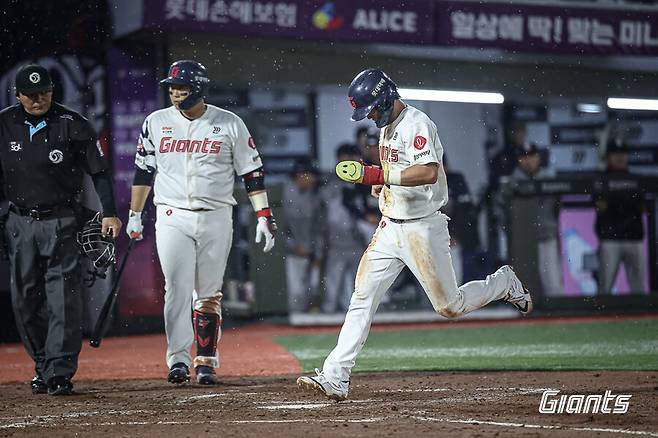 ▲ 전민재 ⓒ롯데 자이언츠