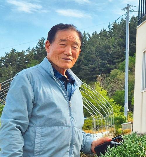 경북 울릉군 울릉읍 사동3리 박용수(83) 이장. 홍준기 기자