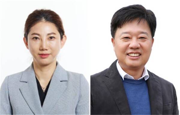 왼쪽부터 배은희 교수, 박인규 교수
