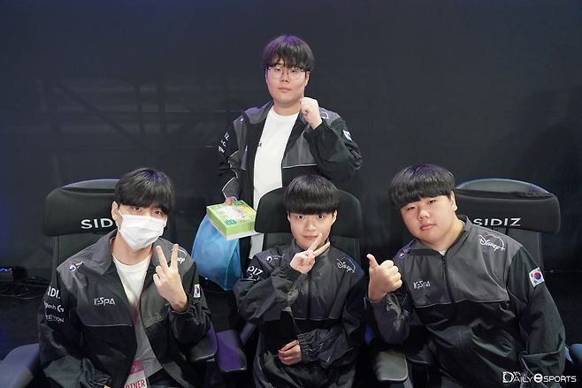 6라운드서 28점을 추가하며 2위로 경기를 마친 대한민국 대표 대구 가디언즈.