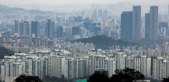 서울 아파트 전경. 뉴시스