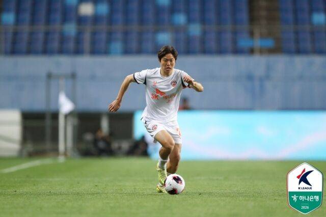 권창훈(제주 SK)이 23일 대전 하나시티즌과의 경기에서 드리블을 하고 있다./한국프로축구연맹 제공