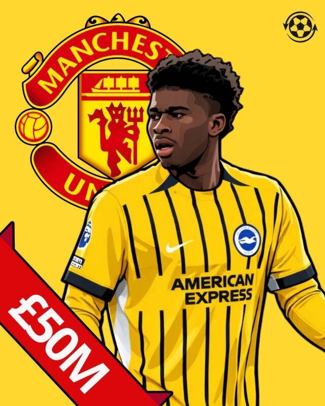 맨체스터 유나이티드가 여전히 카를로스 발레바(브라이튼) 영입에 관심을 보이고 있다./Transfer News Live 제공