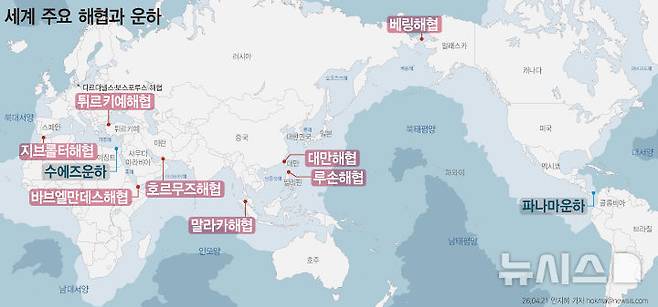 [서울=뉴시스] 인도네시아 재무장관이 호르무즈 해협의 통행세처럼 말라카 해협에도 통행세를 부과할 수 있다는 취지의 발언을 했다가 전면 철회했다.(그래픽=안지혜 기자)  hokma@newsis.com